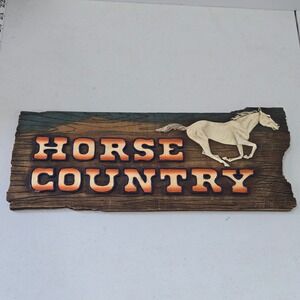 Vanmark Horse Country Wall Plaque Branding Iron Collection Rustic Western Decor